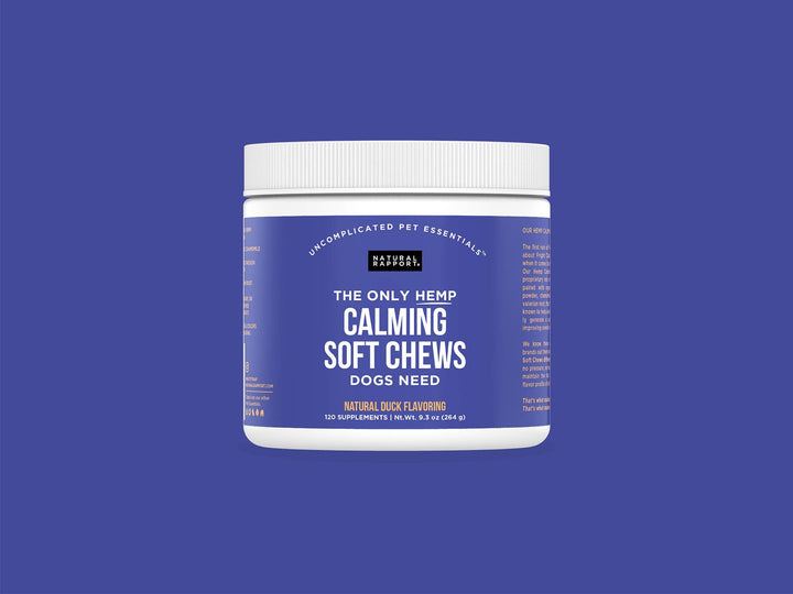 Natural Rapport - The Only Calming Soft Chews Dogs Need
