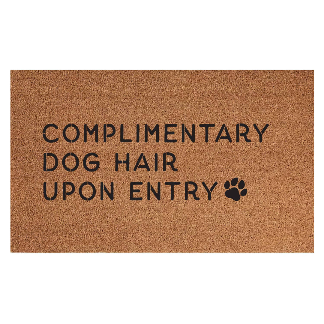 Second Nature by Hand - COMPLIMENTARY DOG HAIR UPON ENTRY /18x30 INDOOR/OUTDOOR MAT