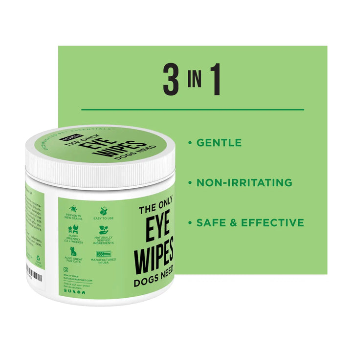 Natural Rapport - The Only Eye Wipes Dogs Need