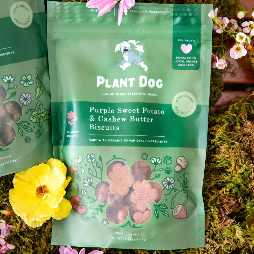 Plant Dog LLC - Purple Sweet Potato Biscuit- Natural Antioxidant