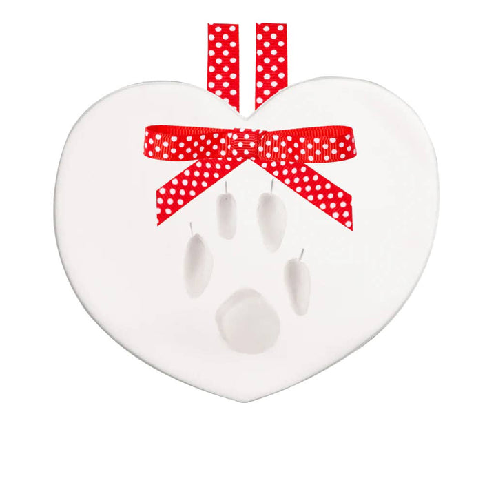Pet Palette Distribution - Pearhead Pawprints Keepsake, Heart White