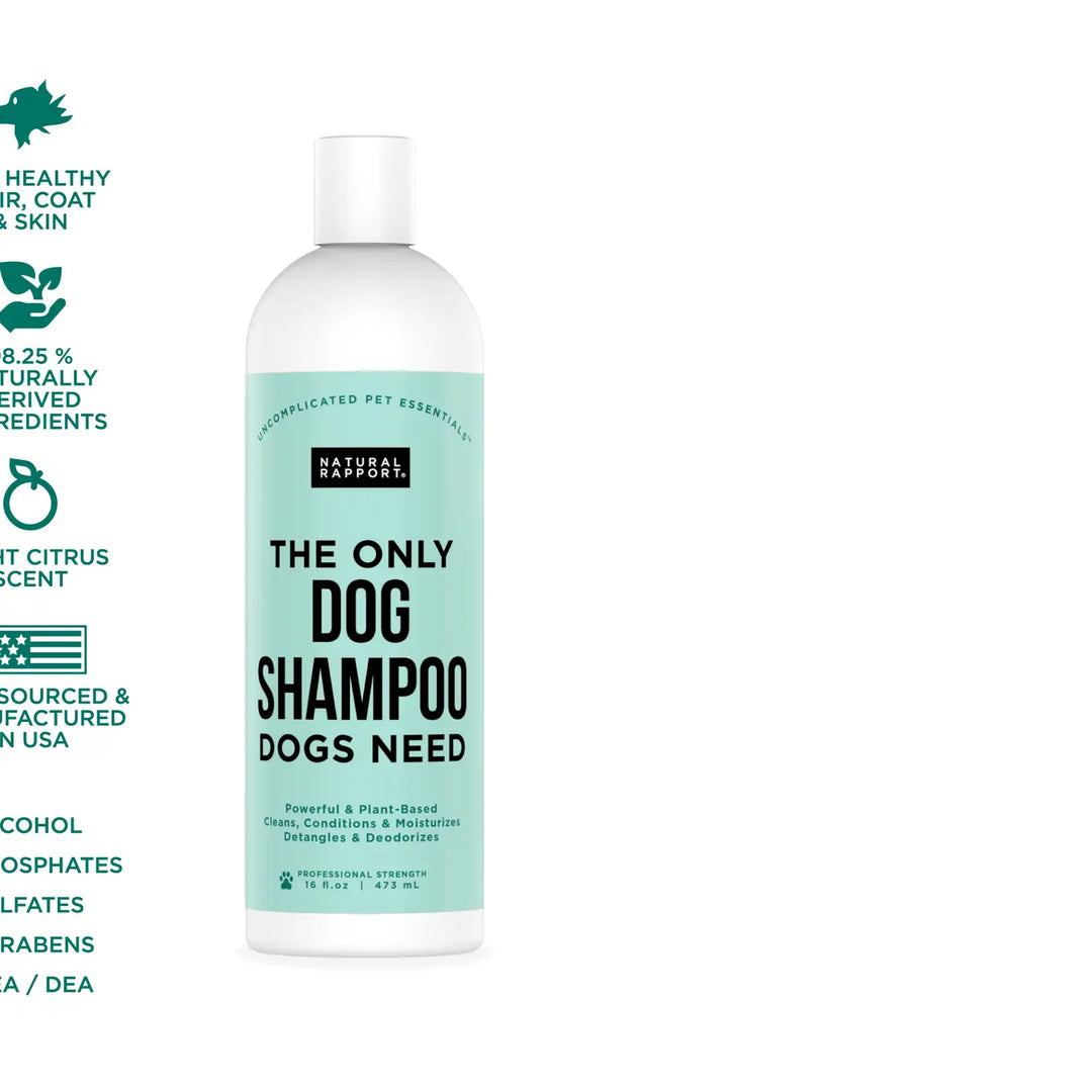 Natural Rapport - The Only Dog Shampoo Dogs Need