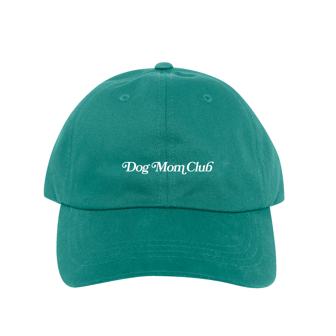 Trill Paws - Dog Mom Club Hat - Green: One size