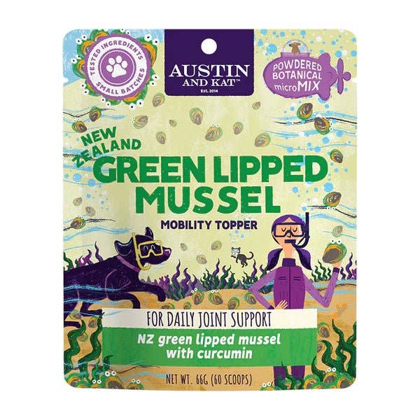 Austin And Kat  New Zealand Green Lipped Mussel Mobility Topper Powder