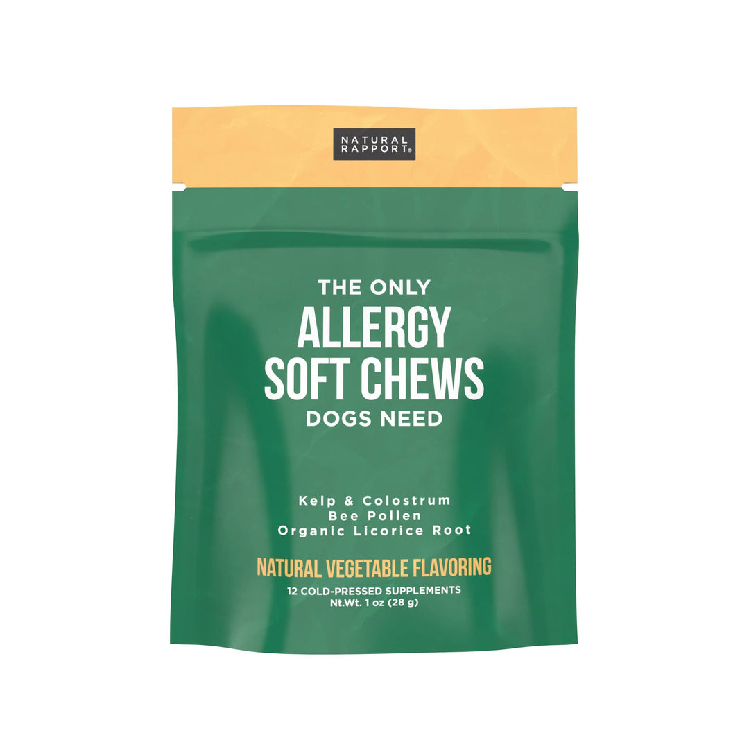 Natural Rapport - The Only Allergy Soft Chews Dogs Needs