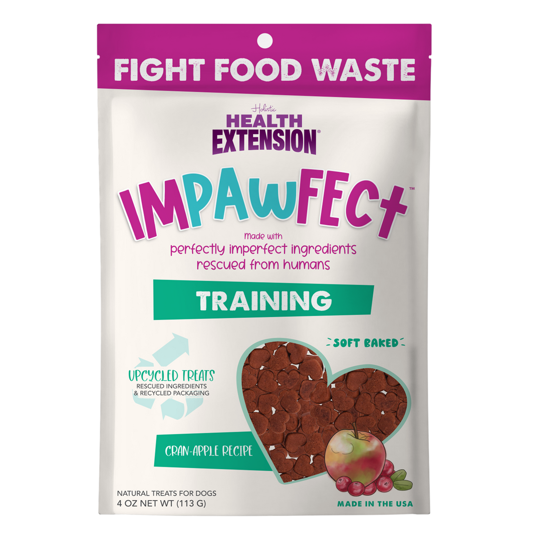 Health Extension Pet Care - Impawfect Cran-Apple Training Treats: 4oz