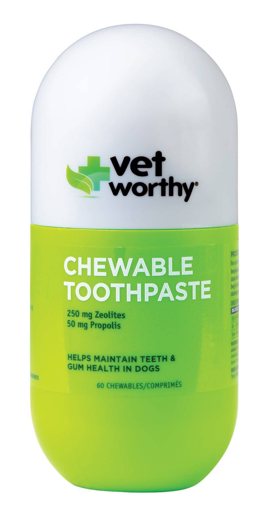 Vet Worthy Canine Chewable Toothpaste 60ct