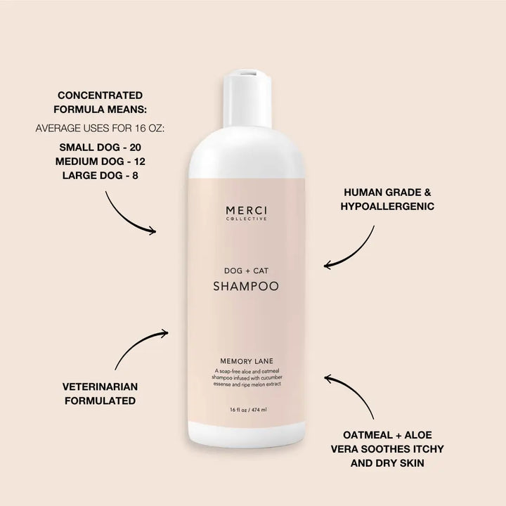 Merci Collective - Crystal Infused Luxury Pet Shampoo