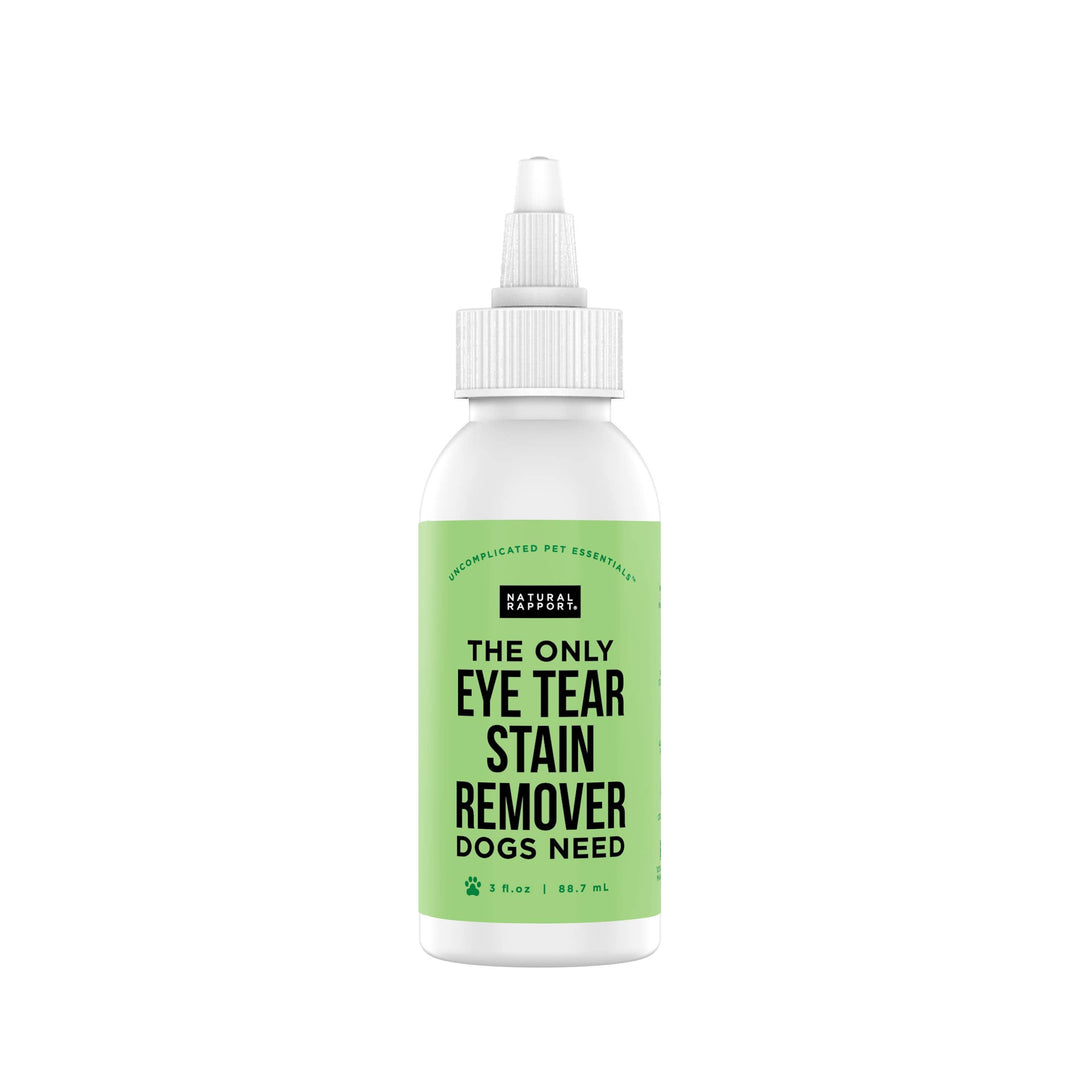 Natural Rapport - The Only Eye Tear Stain Remover Dogs Need: 3 ounce