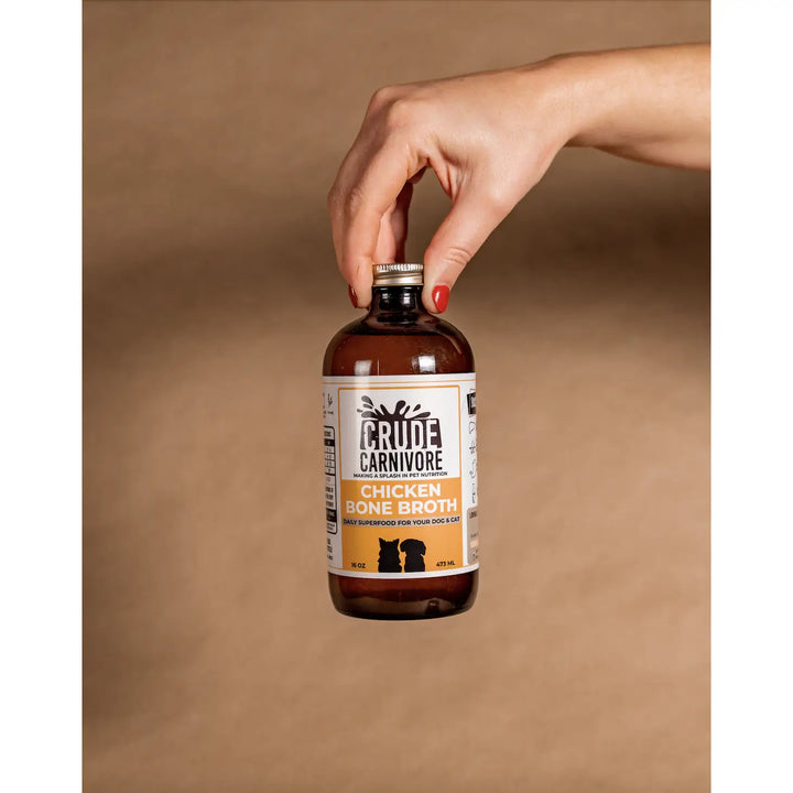 Crude Carnivore - Chicken Bone Broth 16 OZ