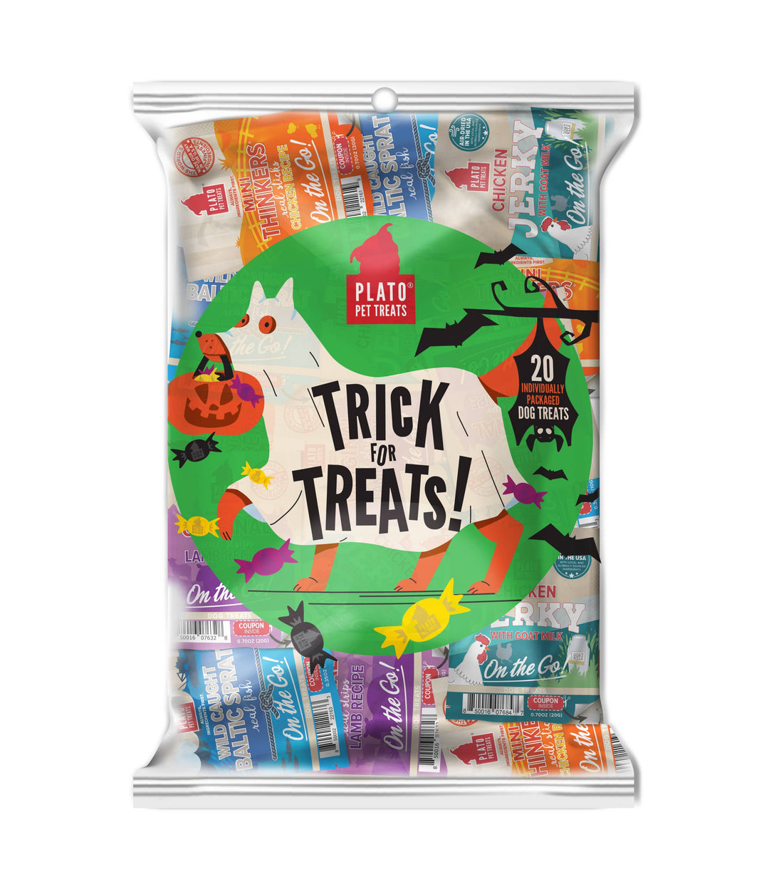 Plato Halloween Variety Pack 20ct