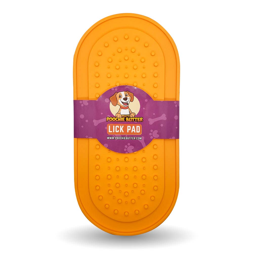 Poochie Butter - Oval Lick Pad w/ Suction Cups
