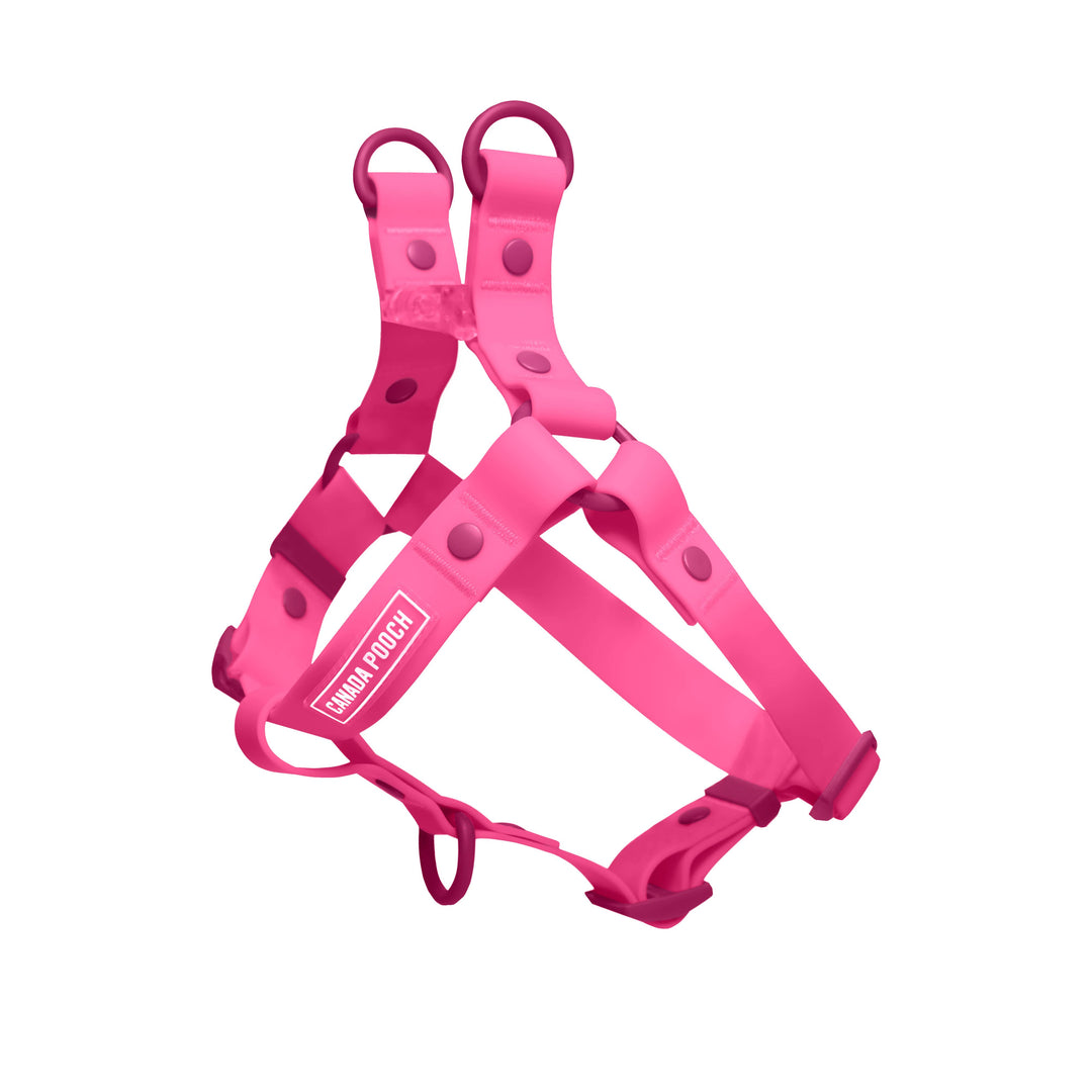 Canada Pooch - Waterproof Dog Harness (Pink)