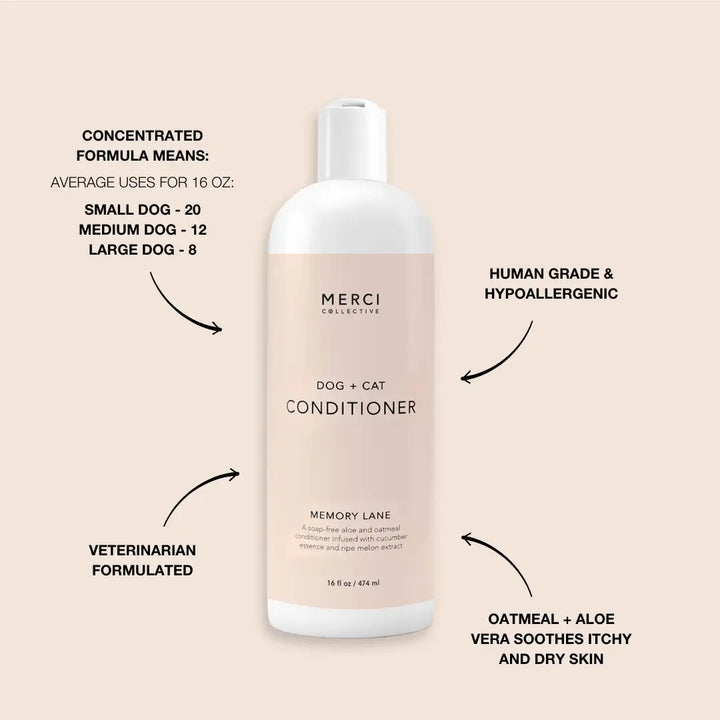 Merci Collective - Crystal Infused Luxury Pet Conditioner