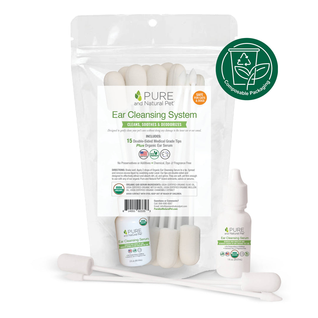 Pure and Natural Pet - Ear Cleansing Systems (dog or cat)