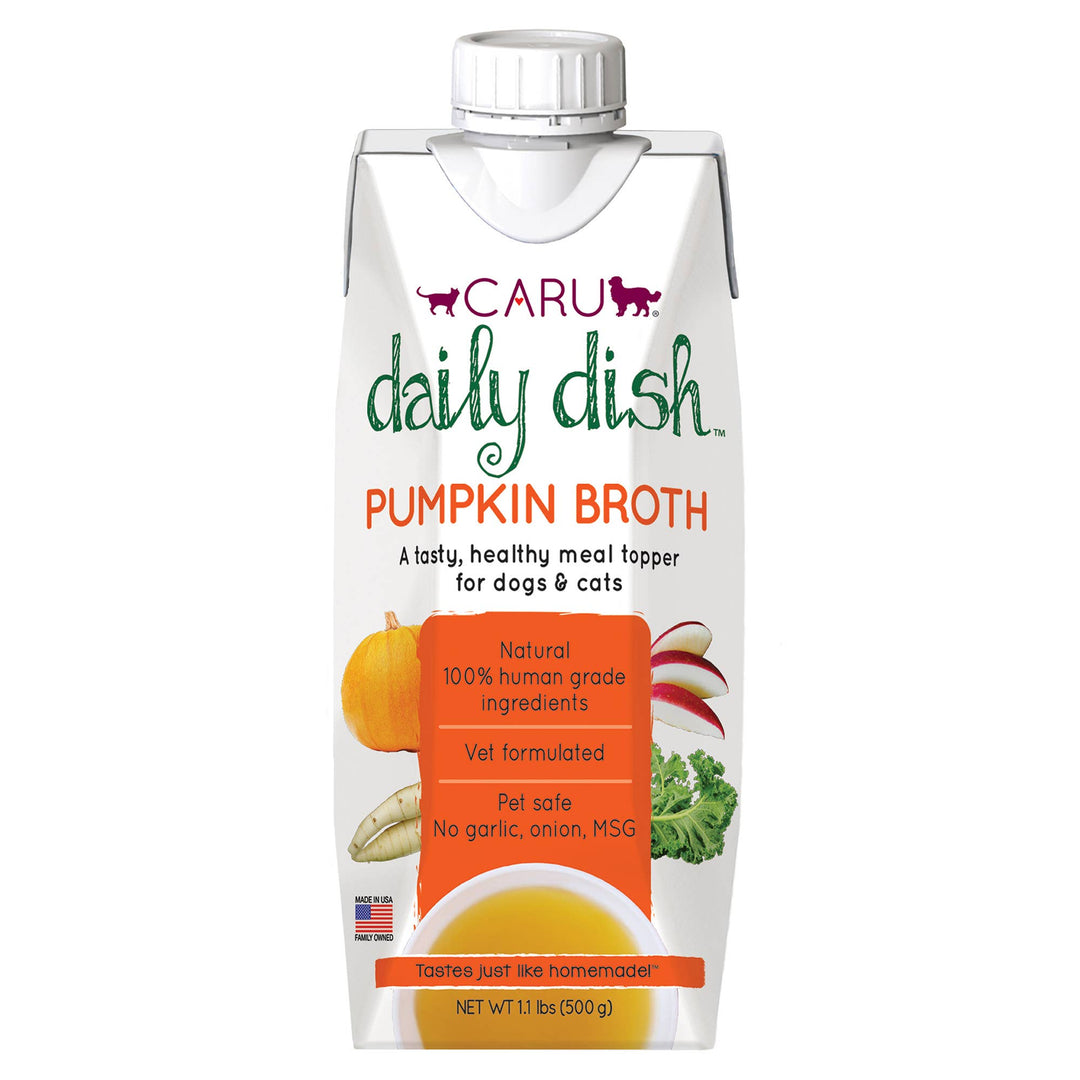 Caru - Caru Daily Dish Pumpkin Broth for Dogs & Cats