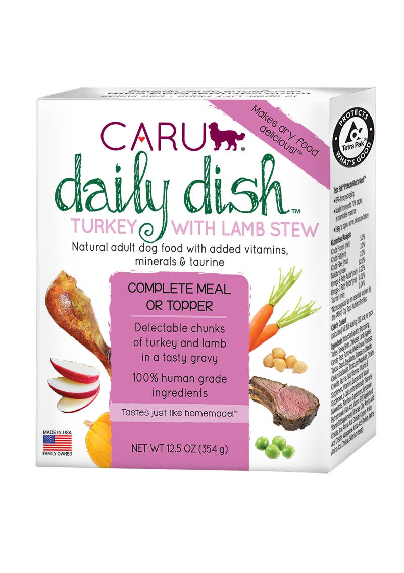 Caru - Caru Daily Dish Turkey With Lamb Stew for Dogs