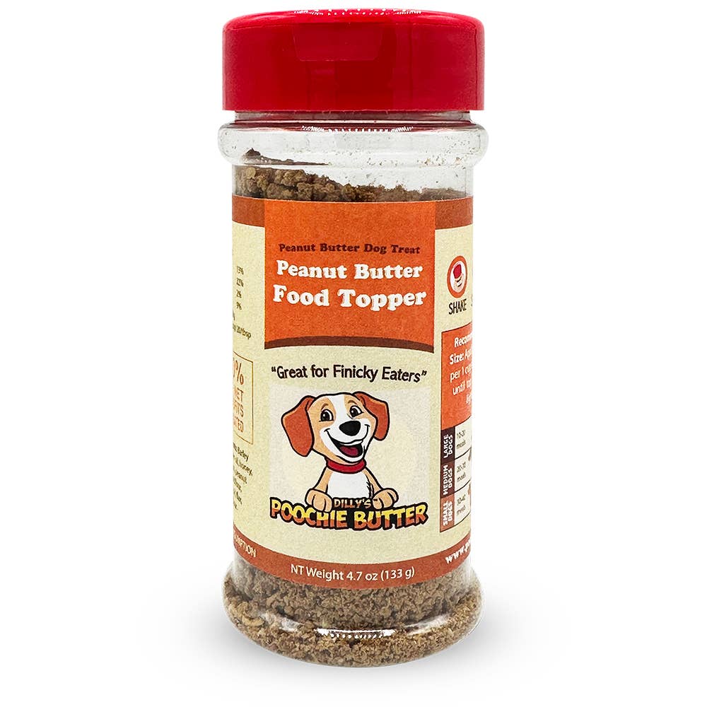 Poochie Butter - Dog Food Topper All Natural 4.7oz: Peanut Butter