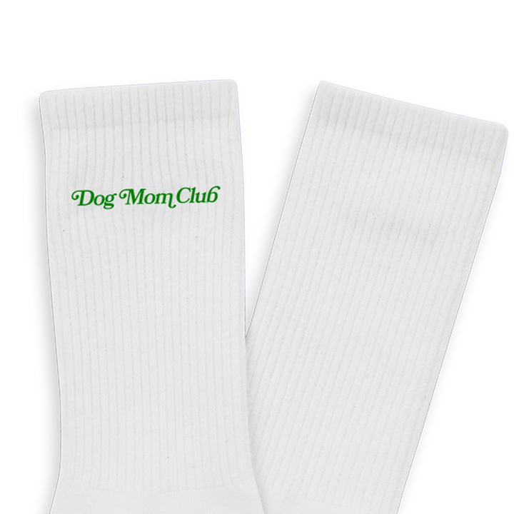 Trill Paws - Dog Mom Club Socks - Green