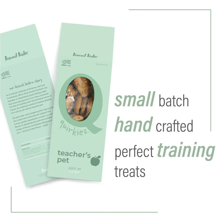 Pet Snax by Petknowledgy - Quirkies - Teacher's Pet - Apple Pie - 12 oz