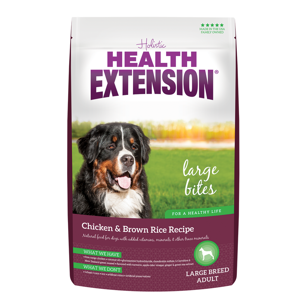 Health Extension Pet Care - Large Bites Chicken & Brown Rice