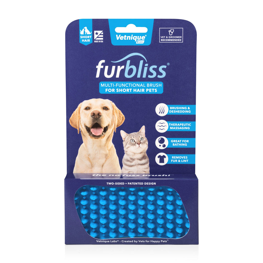Pet Palette Distribution - Furbliss Blue Brush Short Hair SM