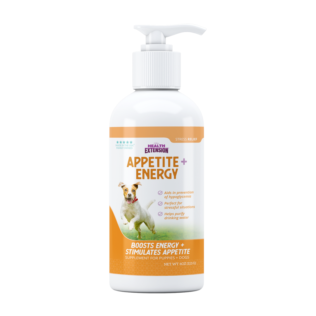 Health Extension Pet Care - APPETITE + ENERGY Stress Relief Supplement