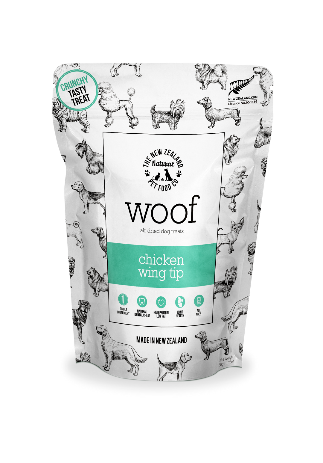 Woof Chicken Wing Treats 1.76oz