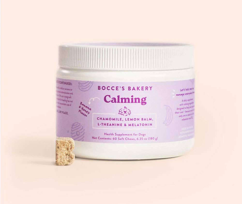 Bocce's Bakery Calming 60 Count Soft Chew Dog Supplements