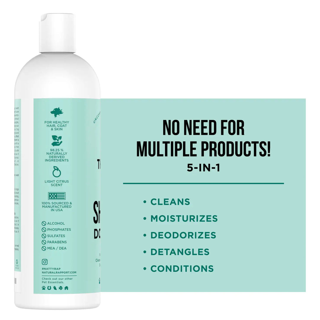 Natural Rapport - The Only Dog Shampoo Dogs Need