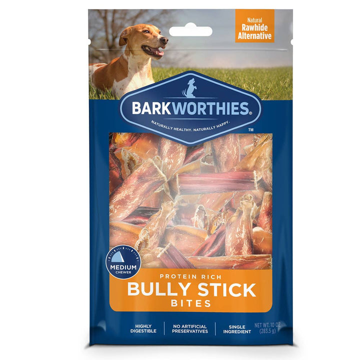 Pet Palette Distribution - Barkworthies Bully Stick - Bites  (Net Wt. 10 oz. SURP)