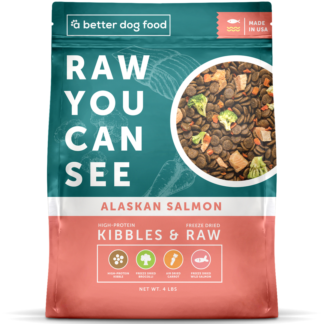 A Better Treat - A Better Dog Food Salmon - Raw You Can See