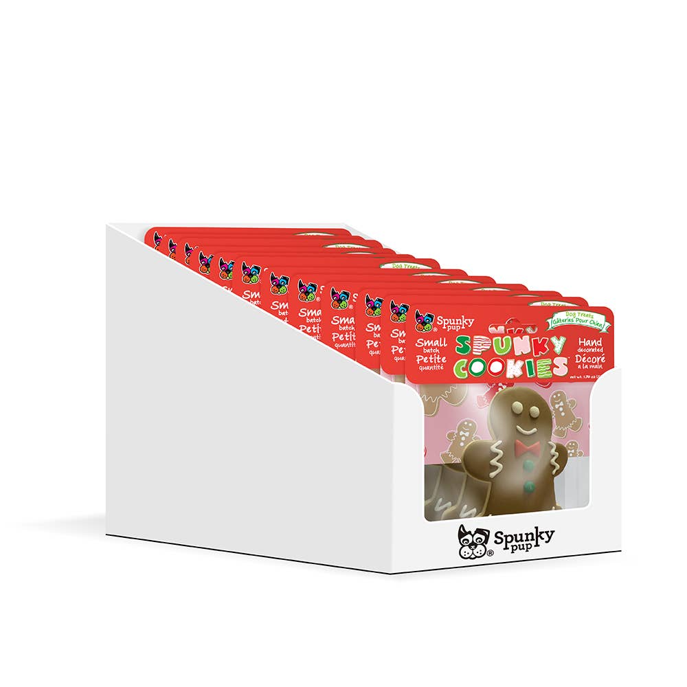 Spunky Pup - Frosted Cookies - Holiday: Santa - XL
