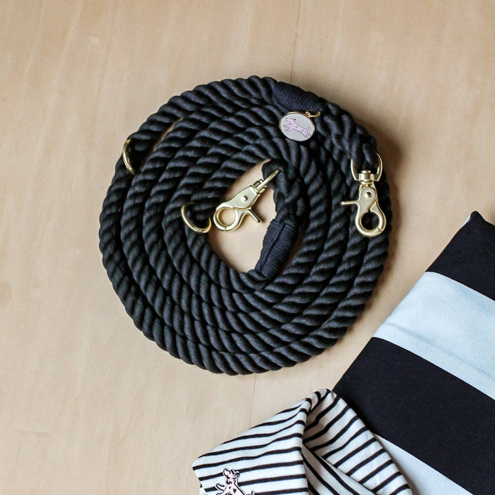 Bop Pop Pets - Onyx Hands-Free Rope Leash