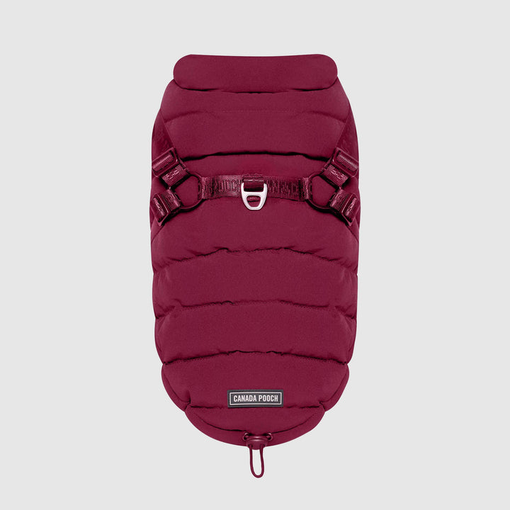 Canada Pooch - Harness Puffer Red