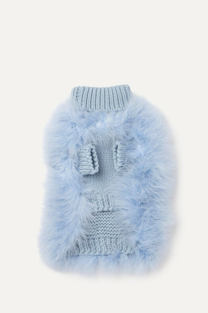 maxbone - Christian Cowan x maxbone Jumper for Dogs: Medium / Light Blue