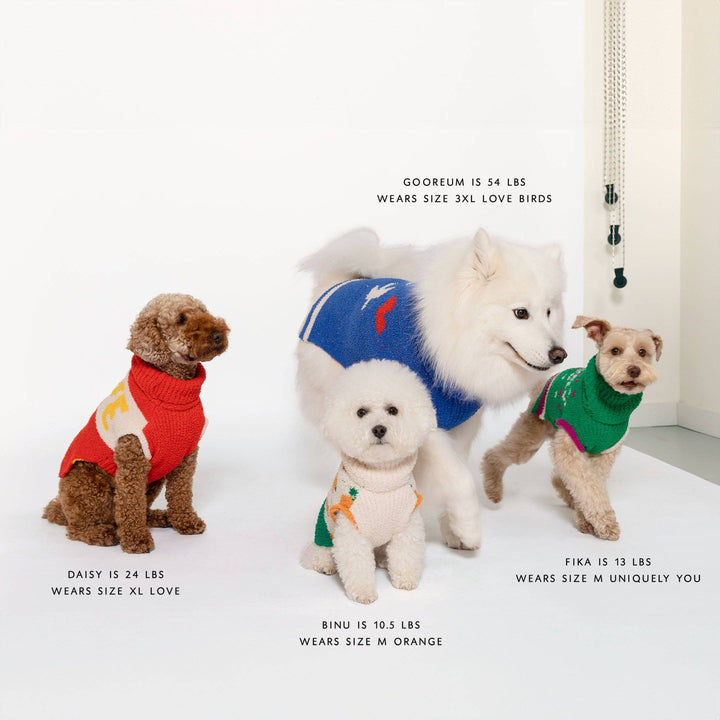 the furryfolks - Love Sweater: L