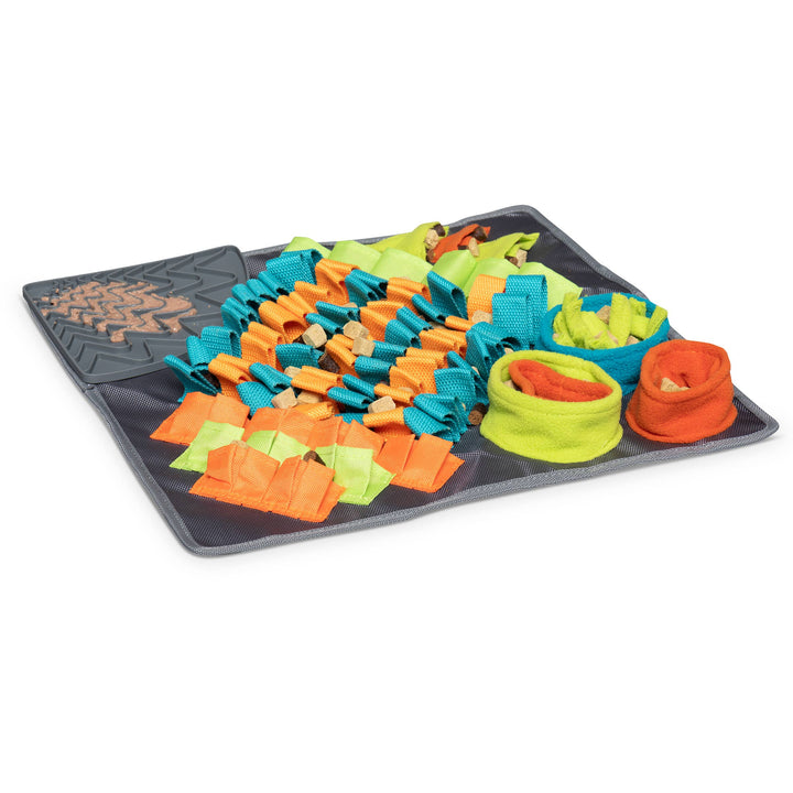 Pet Palette Distribution - Messy Mutts Square Forage/Snuffle Mat 16" with Suction
