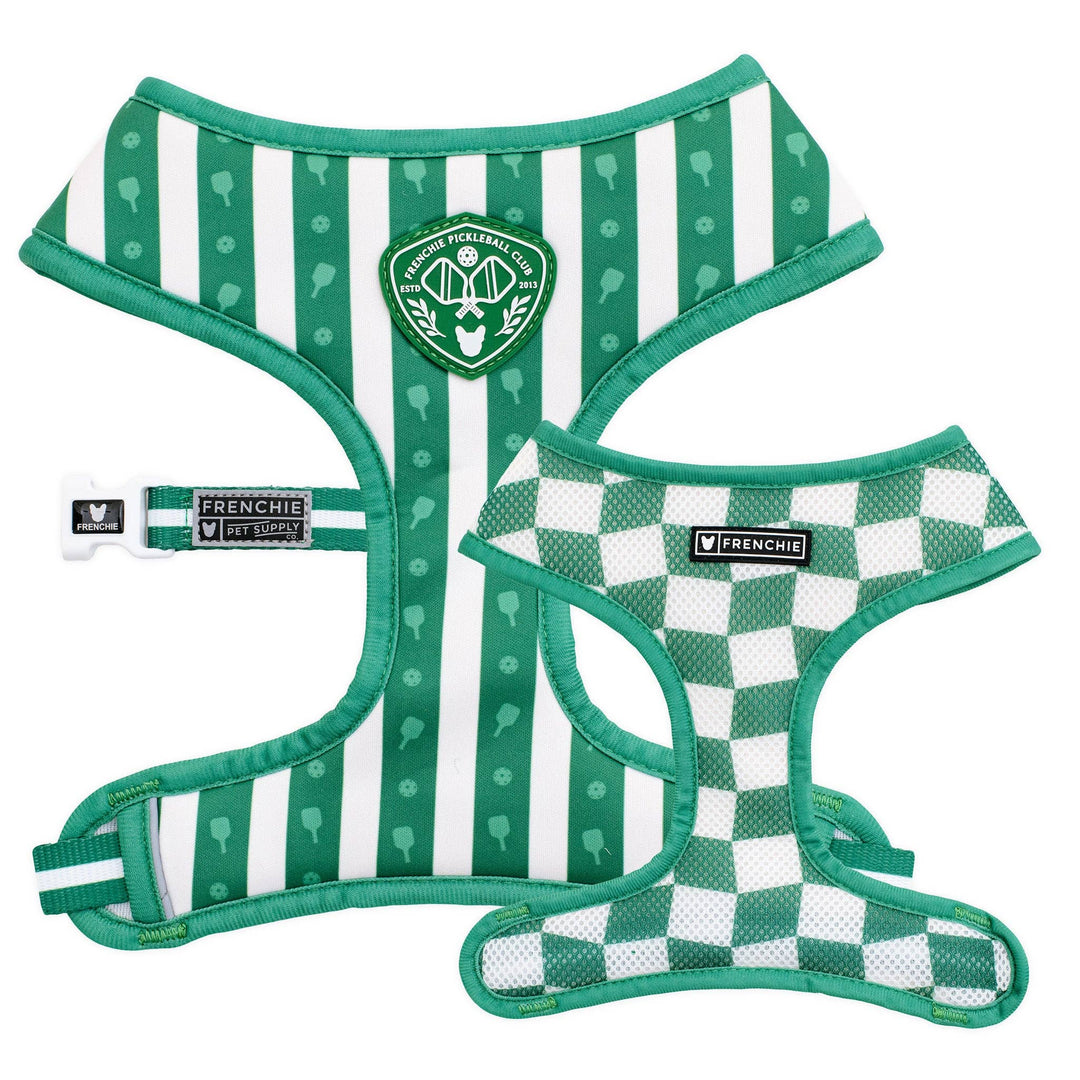 Frenchie - Frenchie Duo Reversible Harness - Pickleball: S