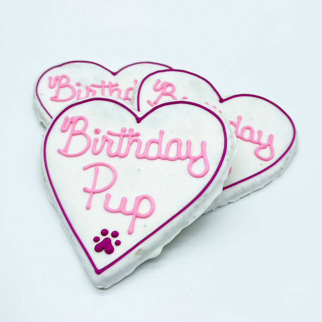 Furry Belly Bake Shop - Birthday Heart Crunchy Oat Cookie: Vibe Assortment
