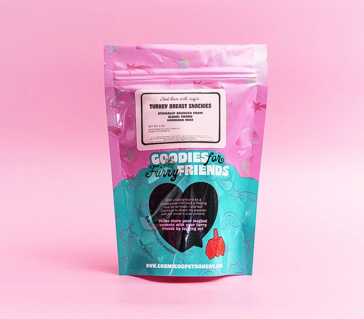 Cosmicos Pet Bakery - Turkey Breast Snackies for Dogs and Cats