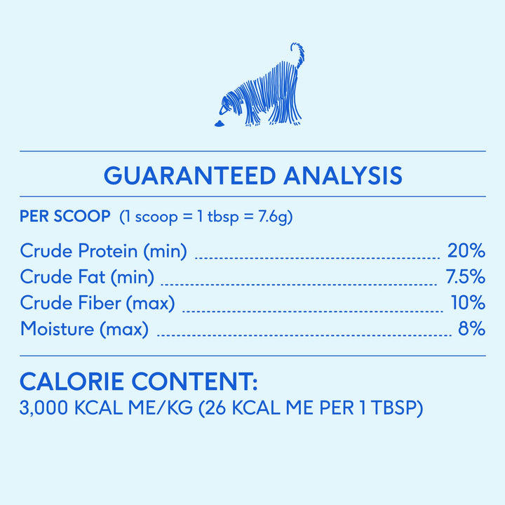 Native Pet - Organic Pumpkin Fiber Powder, Digestive Supplement for Dogs: 8 oz