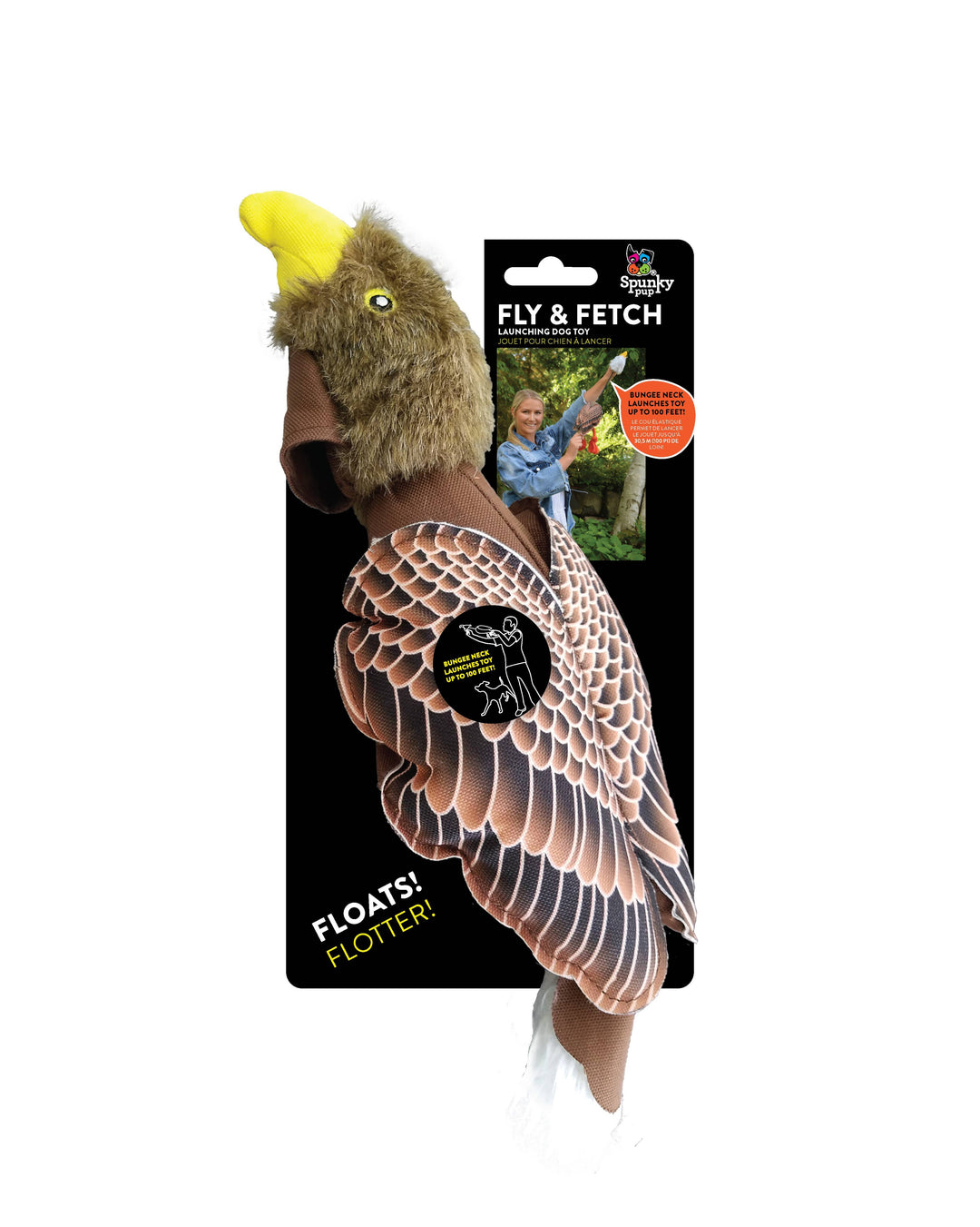 Spunky Pup - Fly & Fetch Launching Toys: Eagle