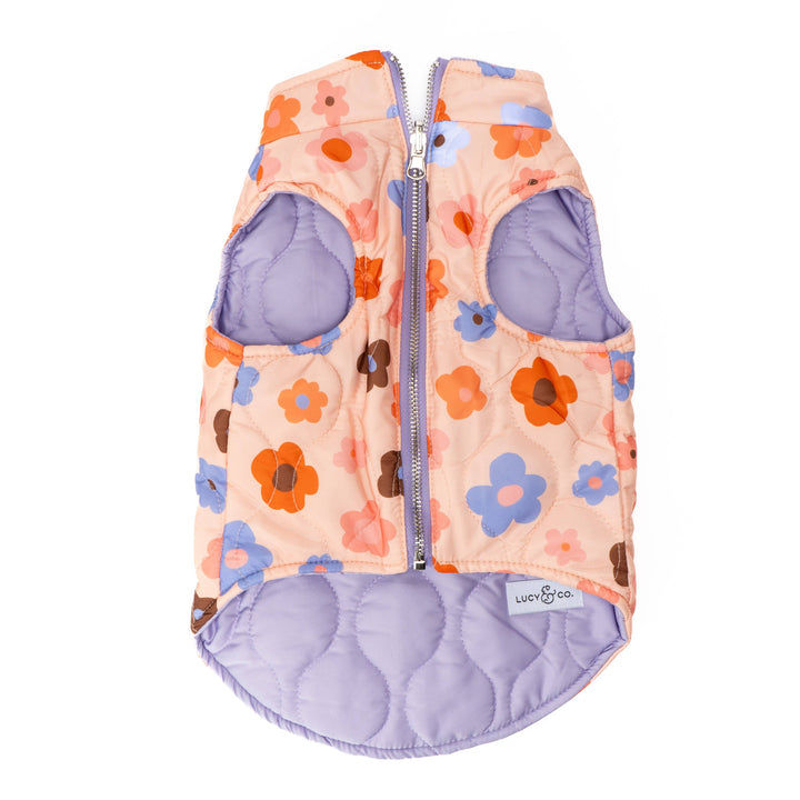 The Let's Groove Reversible Puffer Vest: X-Large