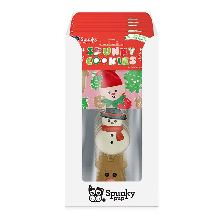Spunky Pup - Frosted Cookies - Holiday: Santa - XL