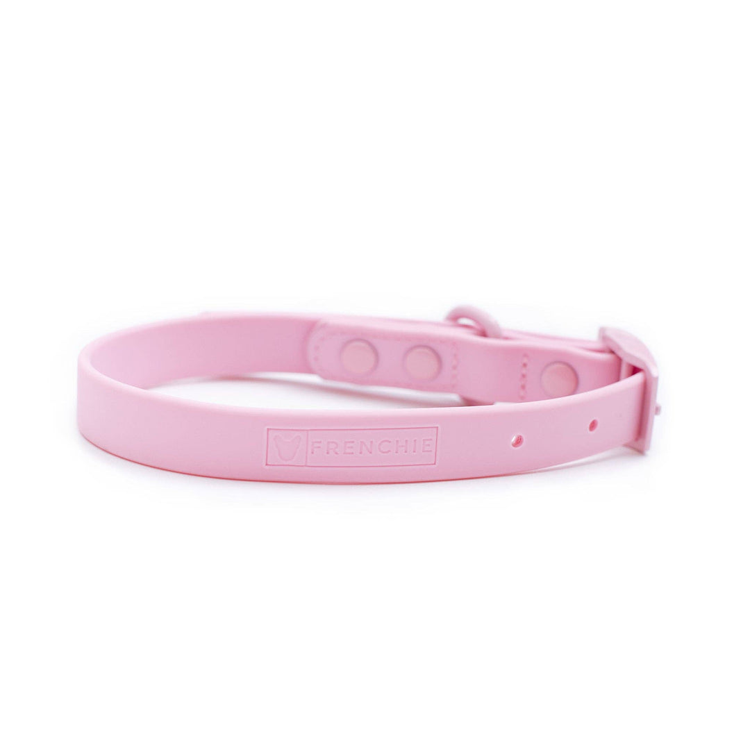 Frenchie - Frenchie Waterproof Collar - Pink Bubble Gum: M