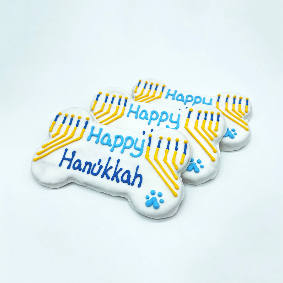 Furry Belly Bake Shop - Hanukkah Bone Crunchy Oat Cookie