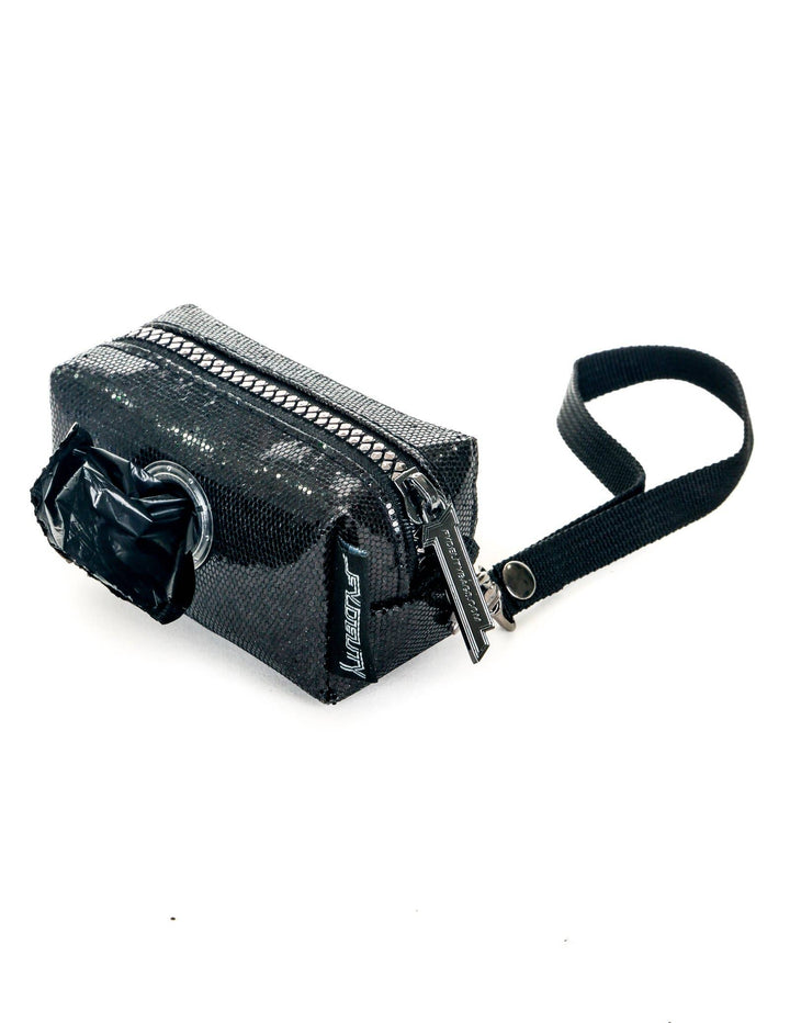 Fydelity - 30328: poopyCUTE: Fashionable Waste Bag Holder-GLAM Black