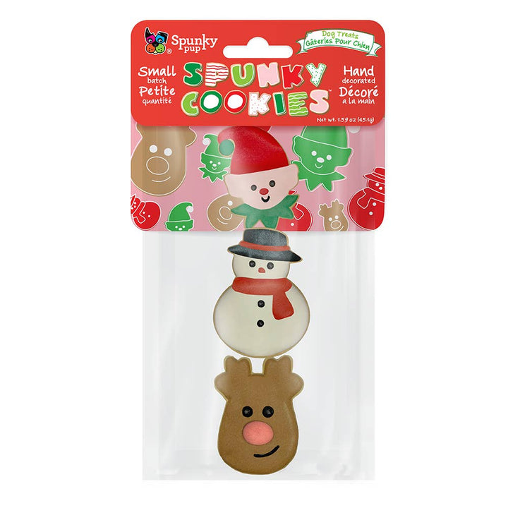 Spunky Pup - Frosted Cookies - Holiday: Santa - XL