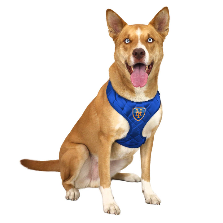 Little Earth Productions - MLB New York Mets Velvet Pet Harness: X-Large